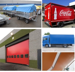 Tejidos técnicos PVC para Transporte - Lonas camiones